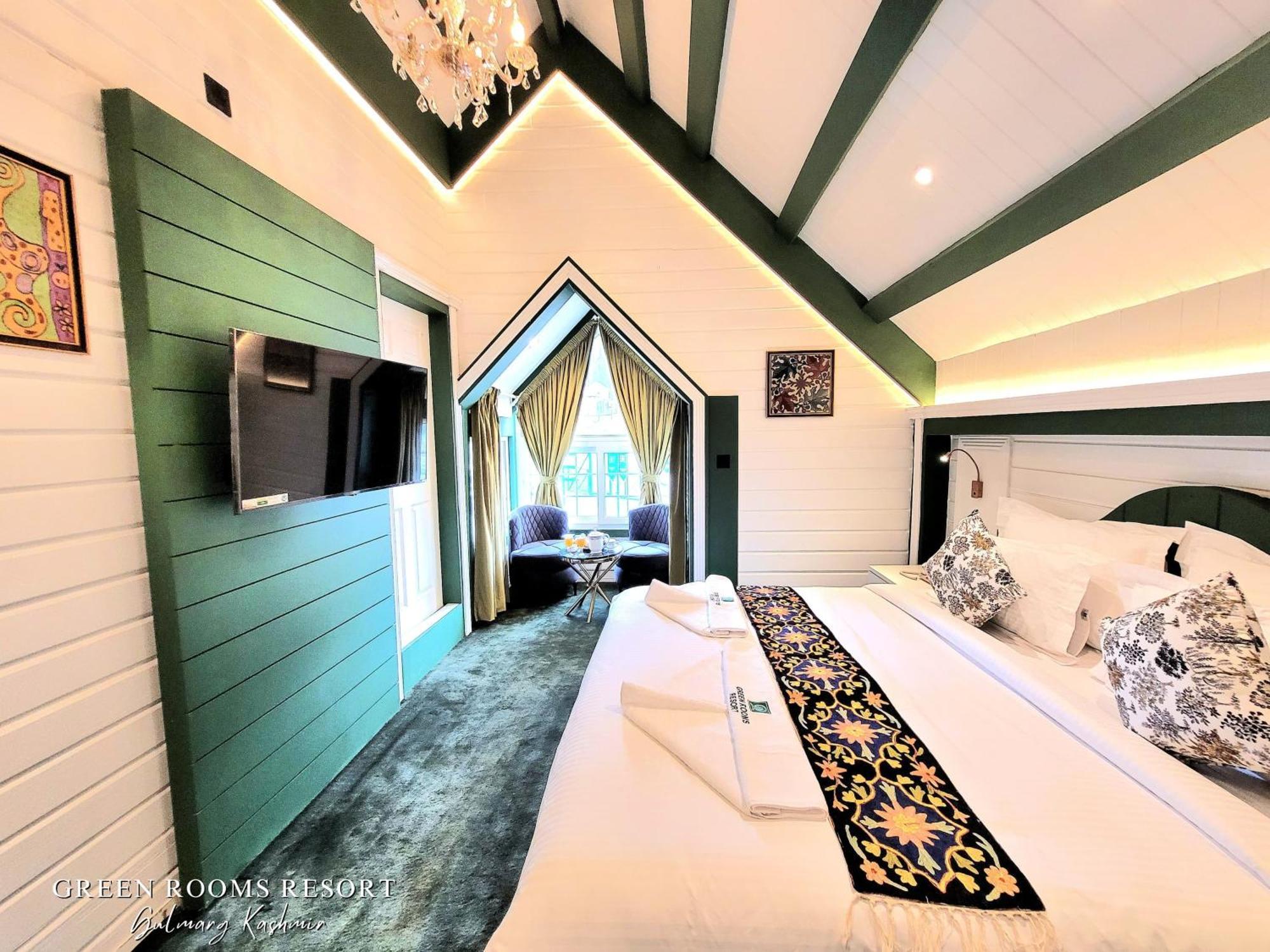 Green Rooms Resort غولمارغ المظهر الخارجي الصورة